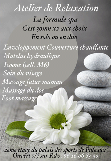 Flyer atelier relaxation