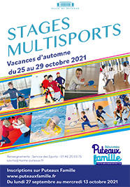 Stages multisports Automne 2021