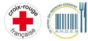 Logos de la Croix-Rouge Française et de l'ANDES