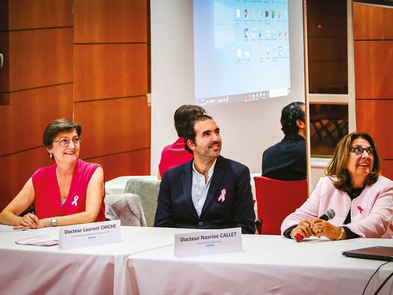 La conférence Octobre Rose organisée par l'équipe du Centre médical Françoise Dolto