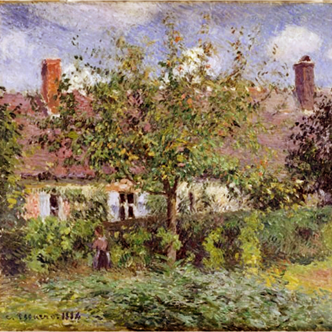 Maison de paysans (Pissarro)