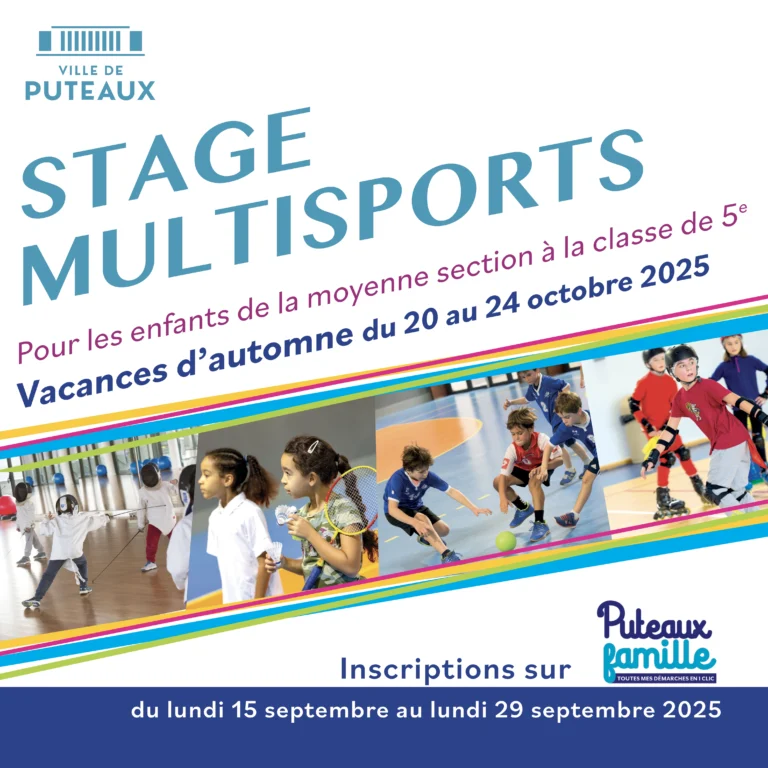 DT 8502 affiche 1080x1080 STAGE MULTISPORTS