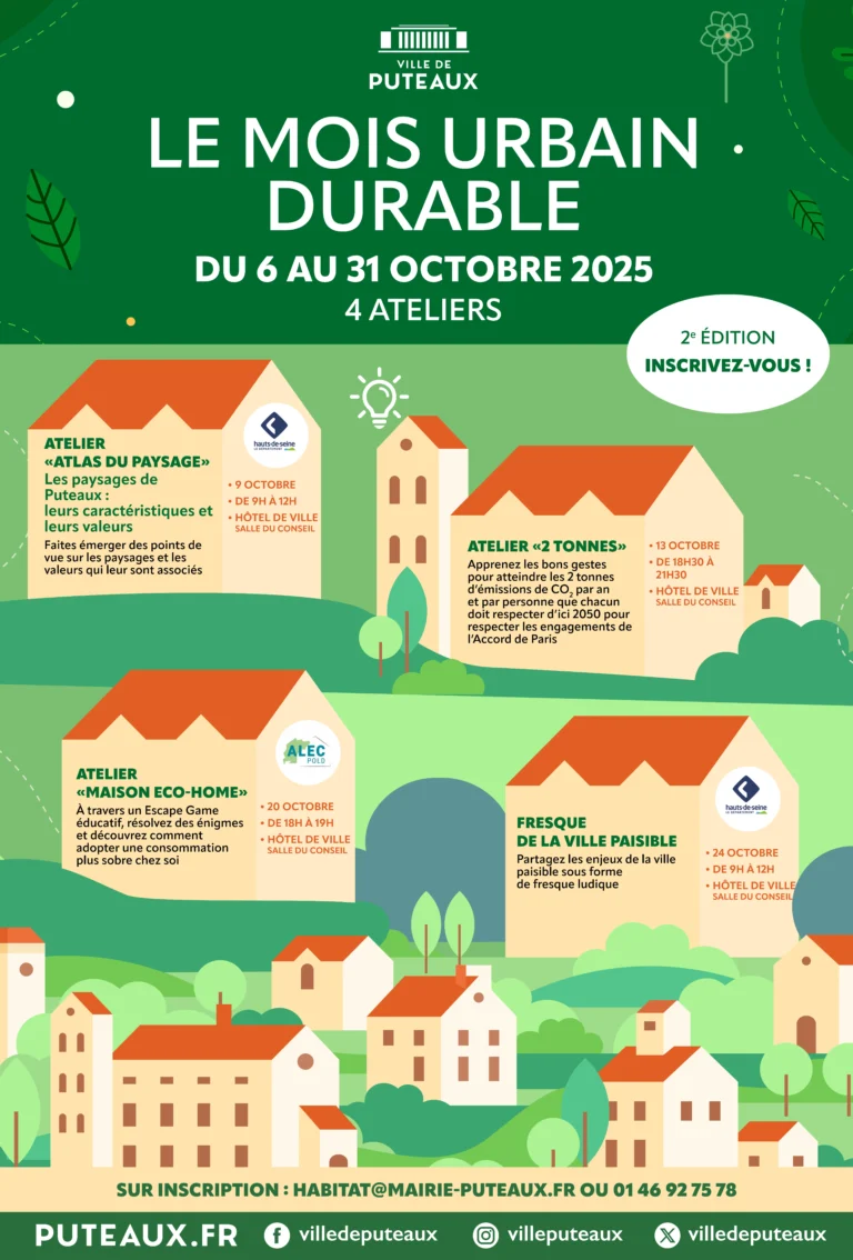 Programme du Mois urbain durable 2025