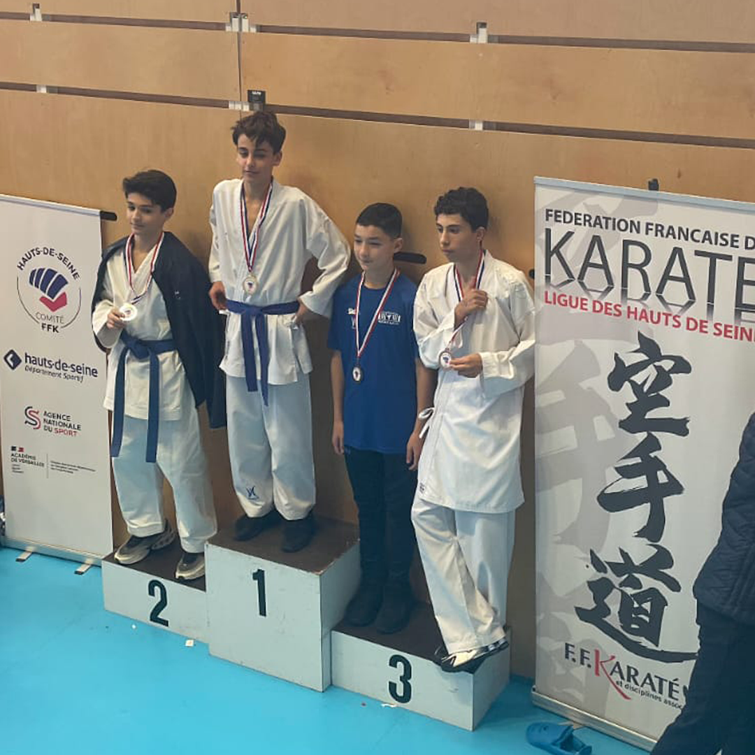 Martin – Minimes -50 kg : 1er / •	Mehdi – Minimes -50 kg : 3e