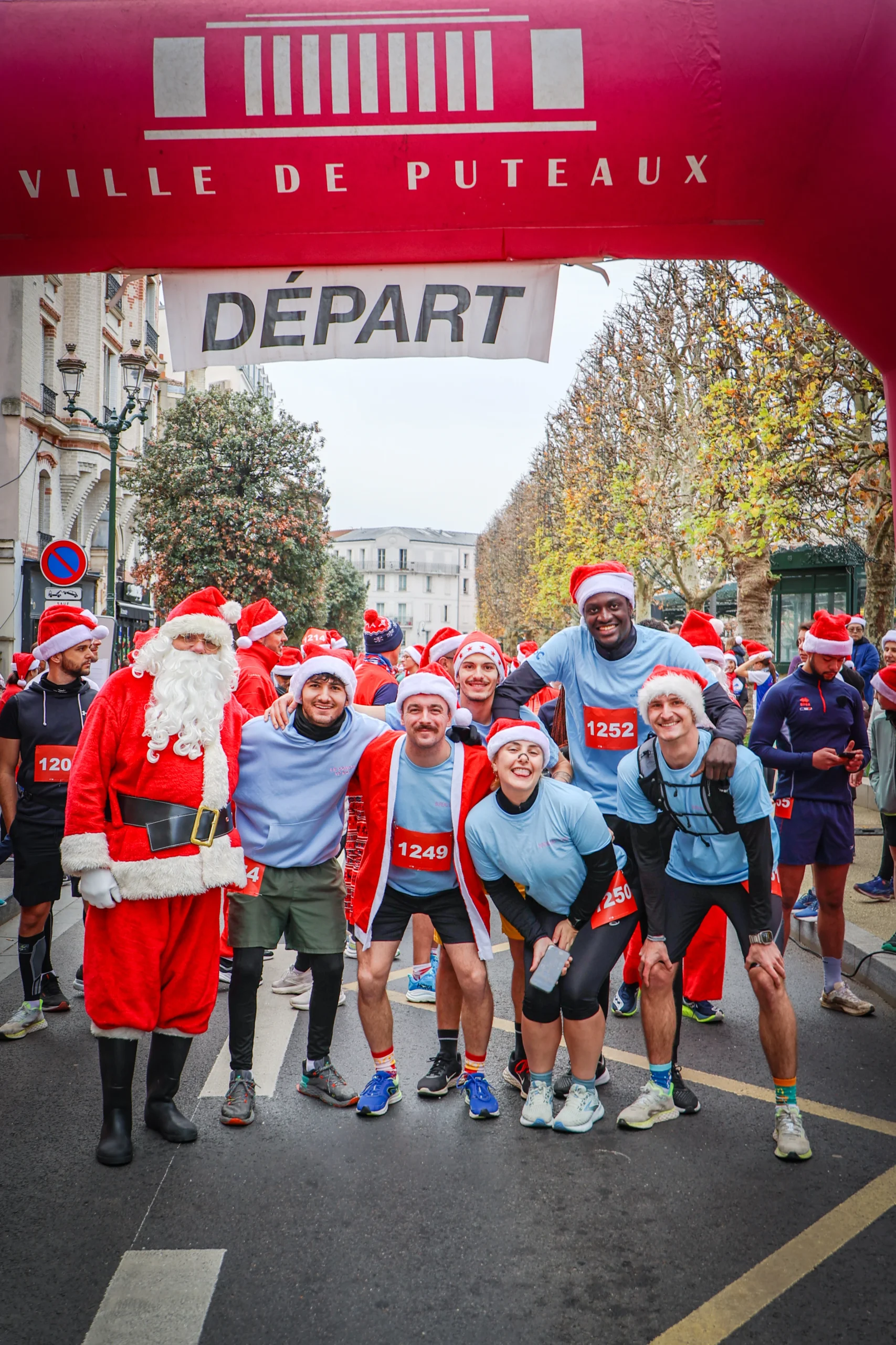 Course des Pères Noël 2025
