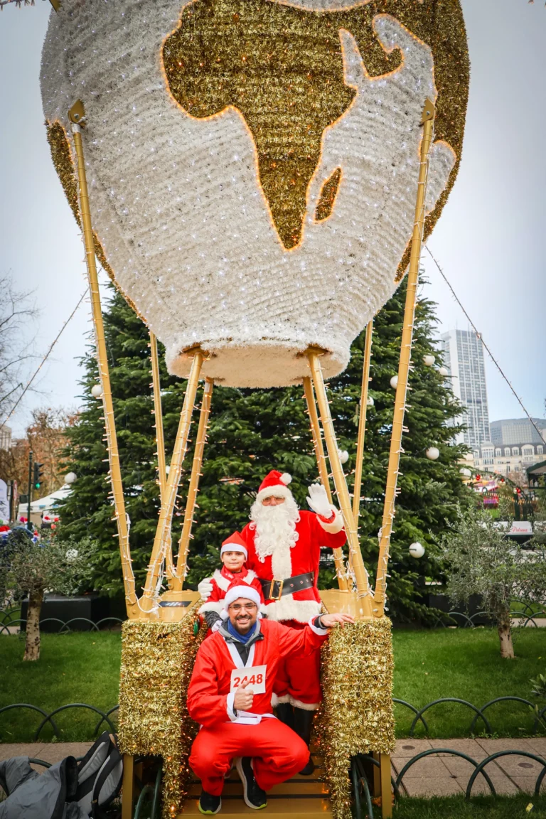 Course des Pères Noël 2025
