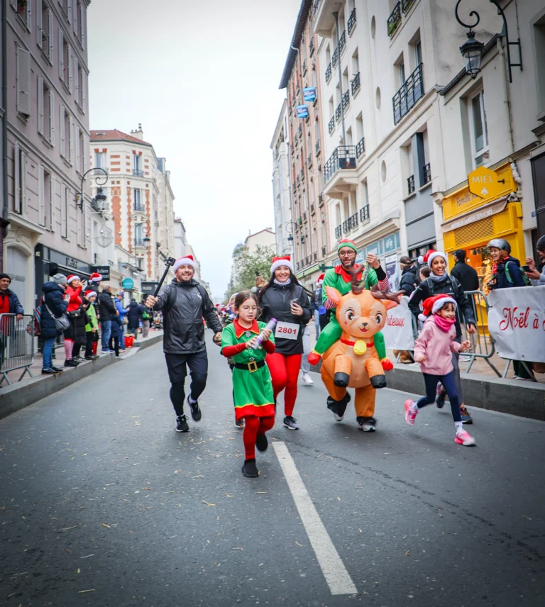 Course des Pères Noël 2025