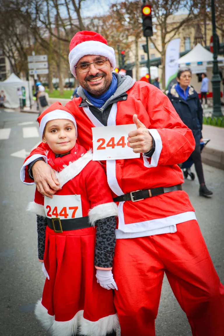 Course des Pères Noël 2025