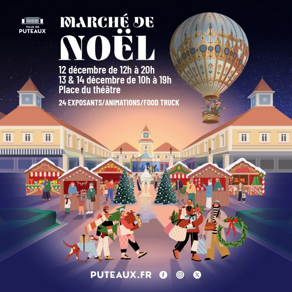 marche de noel puteaux 2025