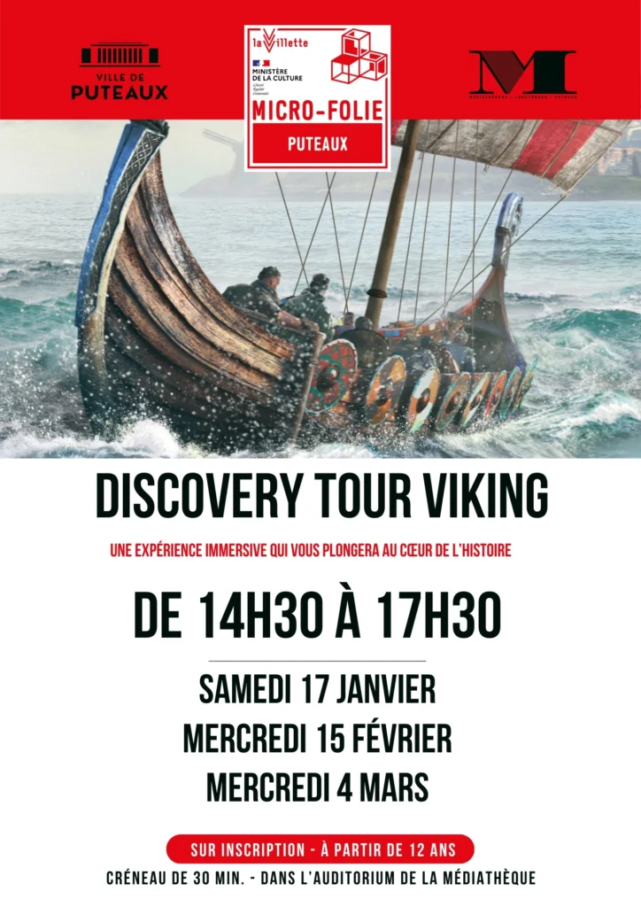 MF discoverytour Vikings affiche