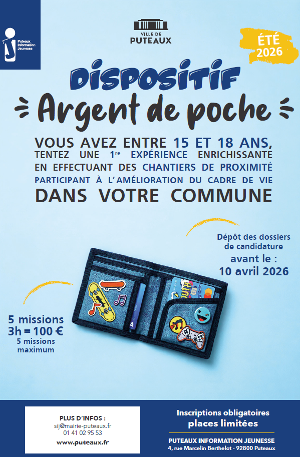 AFFICHE DISPOSITIF ARGENT DE POCHE 2026