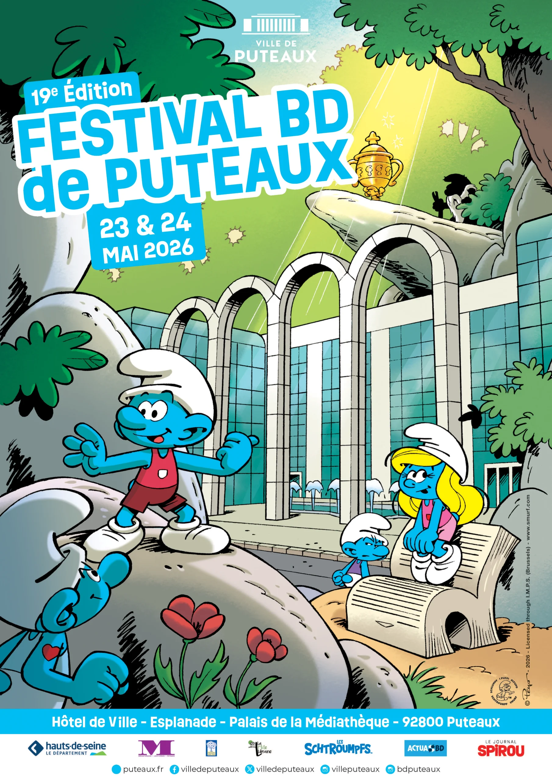 Affiche Festival BD Puteaux 2026 valid 24 02 2026 copie scaled