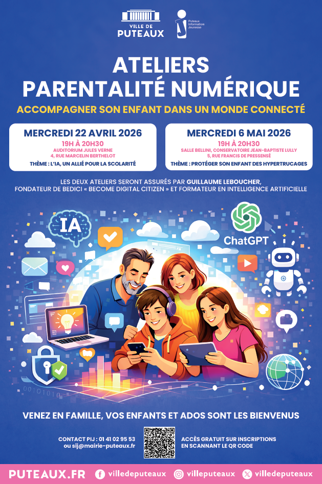 Ateliers parentalite numerique