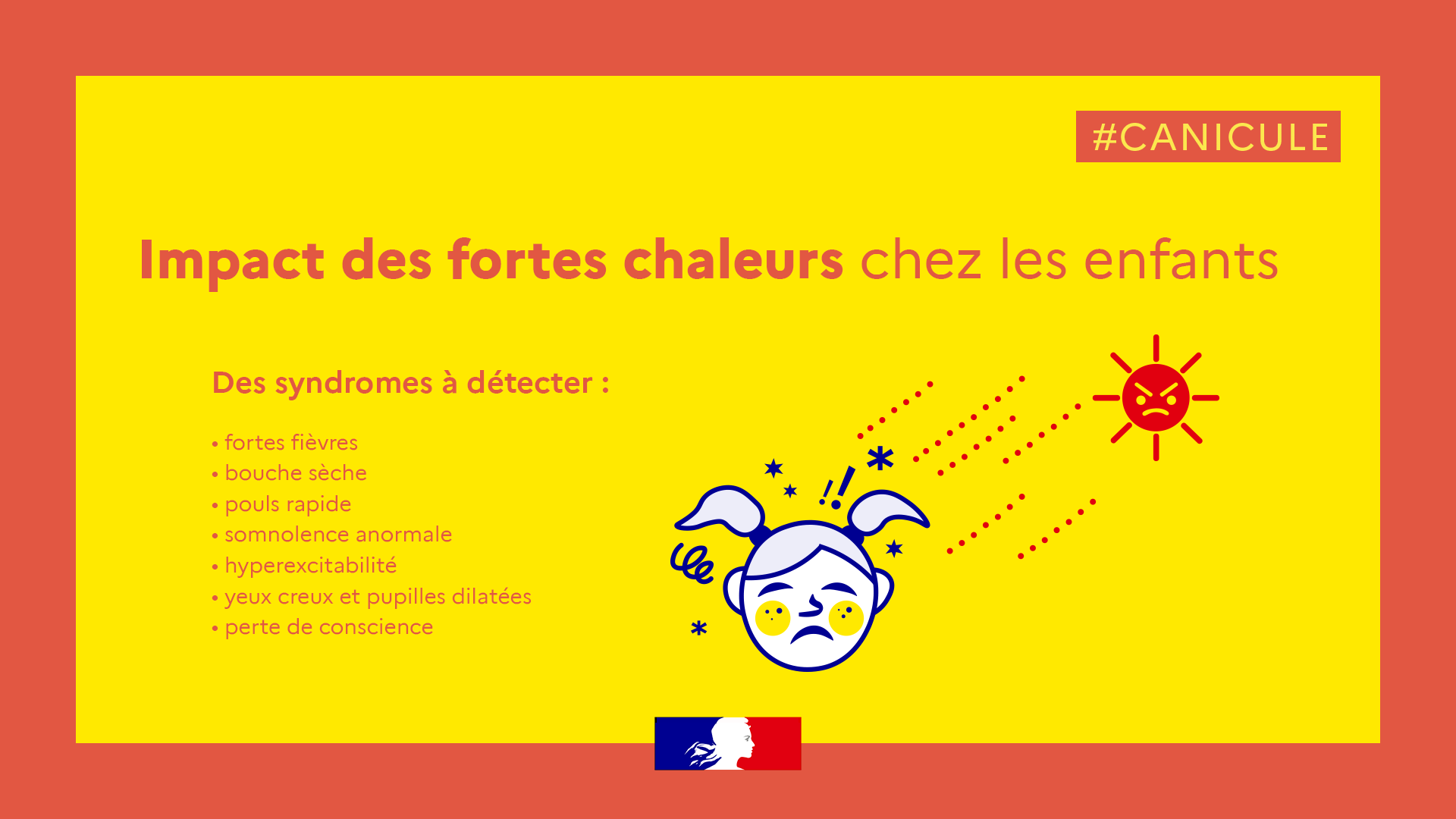 infog impact des fortes chaleurs chez l enfant juin 2022