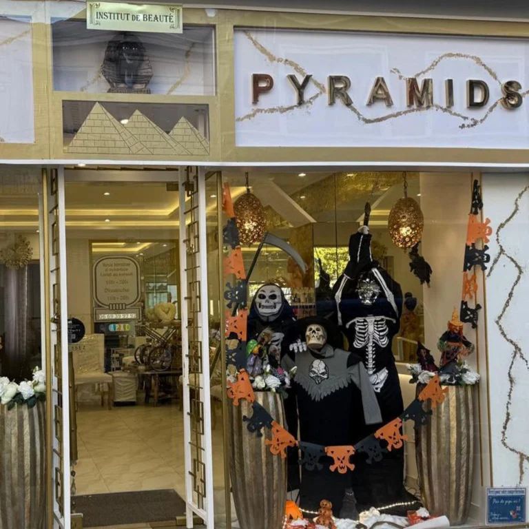deco halloween beauty pyramids